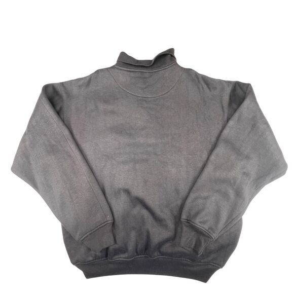 VTG Jacques Carpenter Sweater Large Textured Panel Quarter Zip Athletic Pullover - Picture 6 of 11